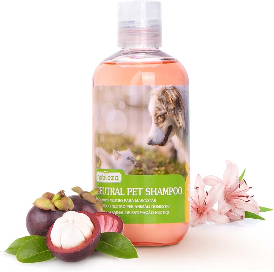 Nobleza Champú antiparasitario nutritivo para pieles sensibles, pH neutro, 250 ml