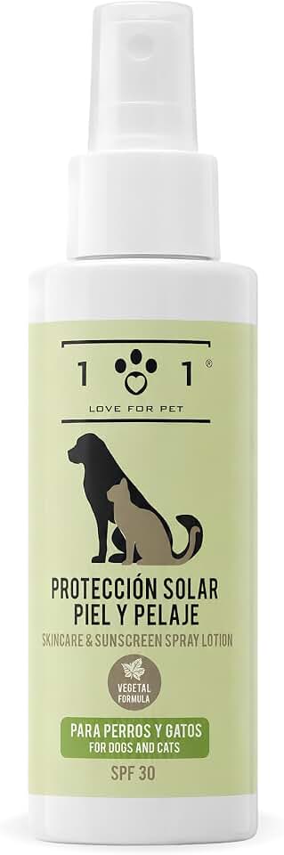 Crema Solar Perros y Gatos SPF30 Spray 100ml (Línea 101)