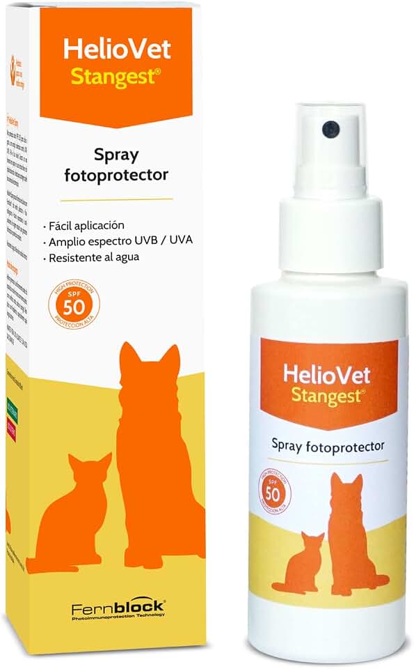 STANGEST HelioVet Spray Solar FPS 50 Perros y Gatos 80ml