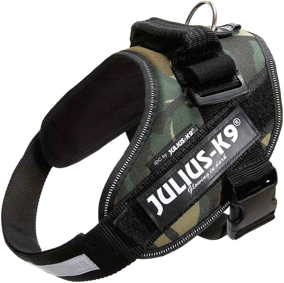 JULIUS-K9 Arnés IDC, M-L, Camuflaje