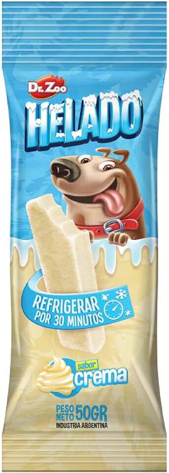 Helado para Perros Premium refrescante (50g, Crema)