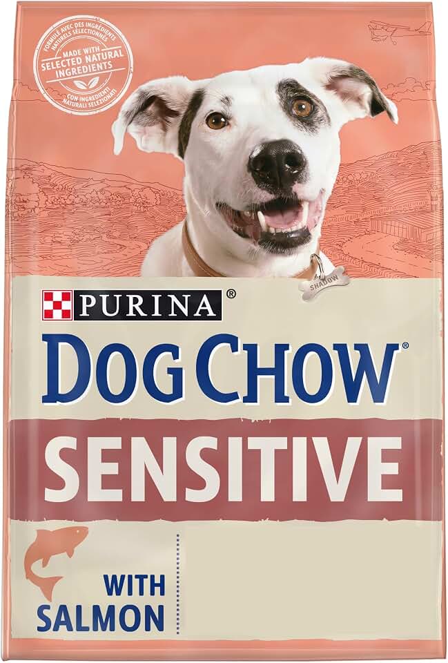 Purina Dog Chow Pienso para Perro Adulto con Digestión Sensible con Salmón, saco de 14kg