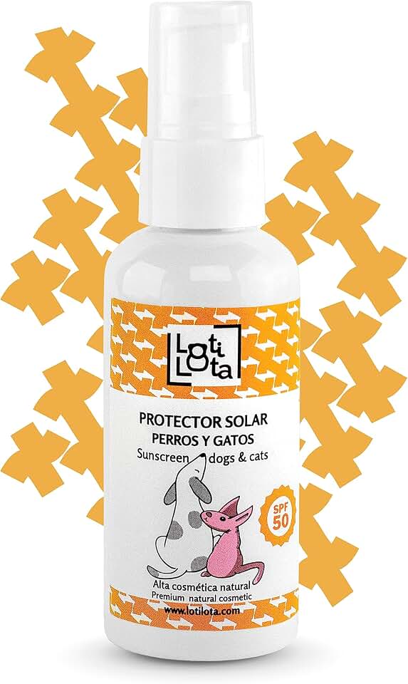 Protector Solar 50 Perros y Gatos 60ml (pH neutro)